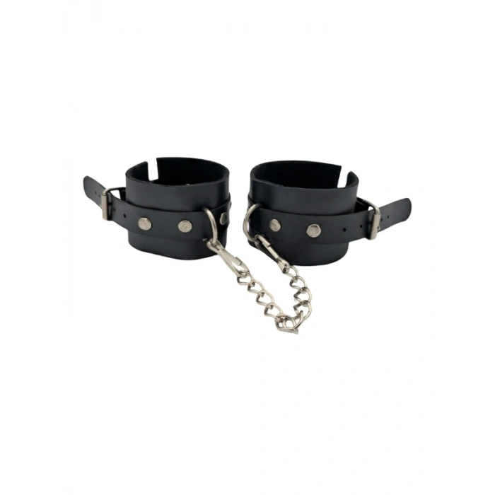 Siyah Deri El Kelepçesi