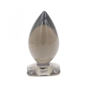 Backpart Yumuşak Silikon Anal Tıkaç 9cm Siyah