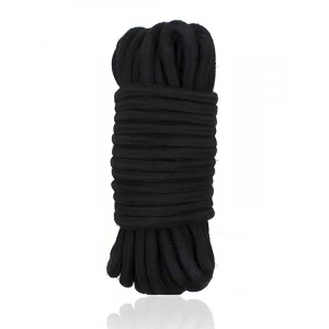 Bondage Fetiş Bağlama İpi Siyah 10 Metre