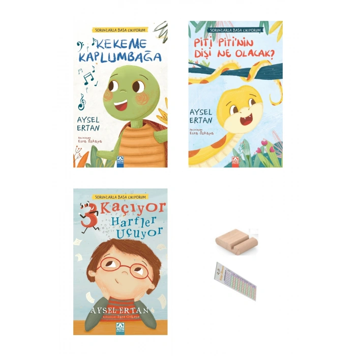 1. ve 2. Sınıf Sorunlarla Başa Çıkıyorum serisi 3 Kitap