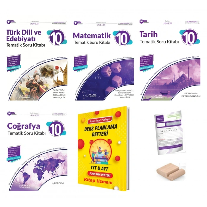 10.Sınıf Tarih Coğrafya Edebiyat Matematik Soru -Maarif Model 2027+TYT Deneme+Tlf Tutucu+Plan Deft