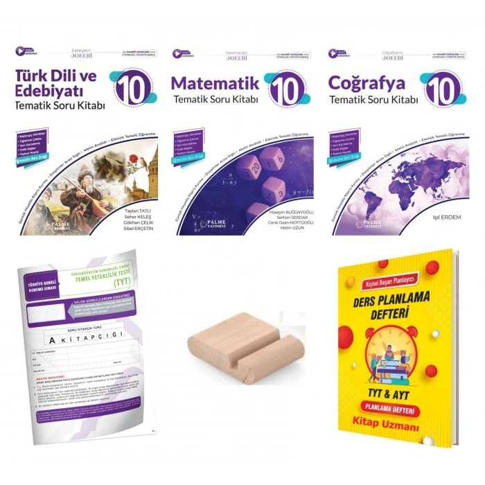 10.Sınıf Coğrafya Edebiyat Matematik Soru -Maarif Model 2027+TYT Deneme+Tlf Tutucu+Plan Deft