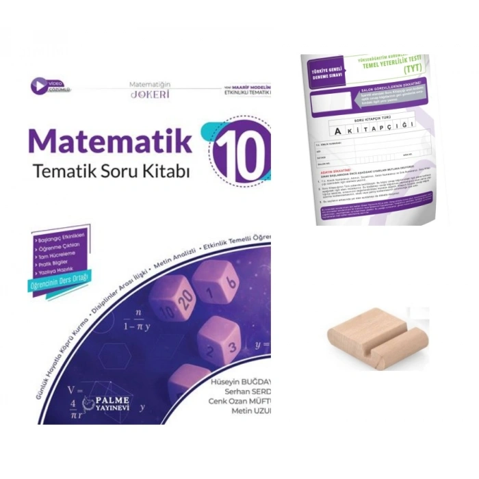 10.Sınıf Matematik Tematik Soru Bankası -Maarif Model 2027+TYT Deneme+Telefon Tutucu