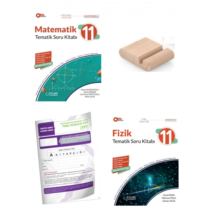 11.Sınıf Matematik Fizik Tematik Soru Kitabı-Maarif Model 2027+TYT Deneme+Telefon Tutucu