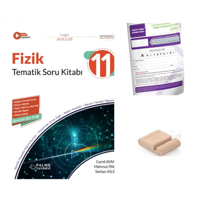 11.Sınıf Fizik Tematik Soru Kitabı-Maarif Model 2027+TYT Deneme+Telefon Tutucu