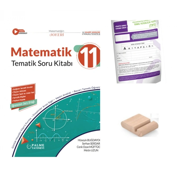 11.Sınıf Matematik Tematik Soru Kitabı-Maarif Model 2027+TYT Deneme+Telefon Tutucu