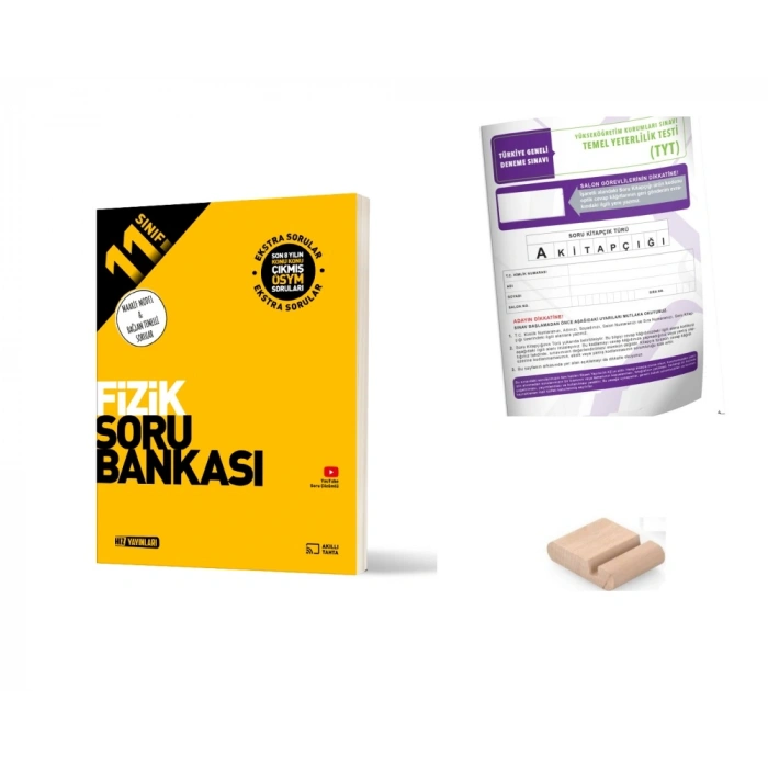 11.Sınıf Fizik Soru Bankası 2027+TYT Deneme+Telefon Tutucu
