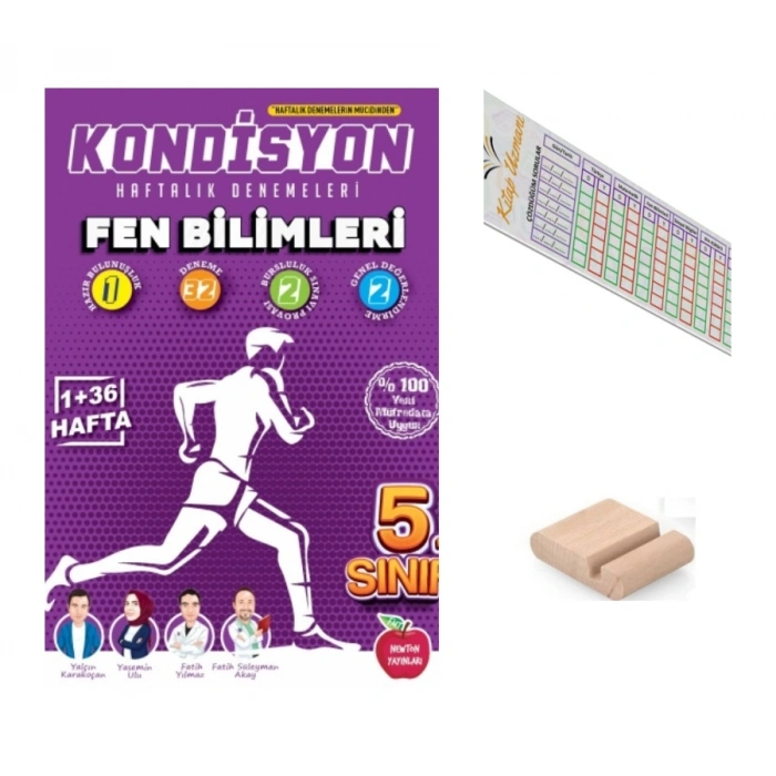 5.Sınıf KONDİSYON Fen Haftalık Kazanım Deneme 2027 Maarif Modeli+Telefon Tutucu+Çözüm Ayracı