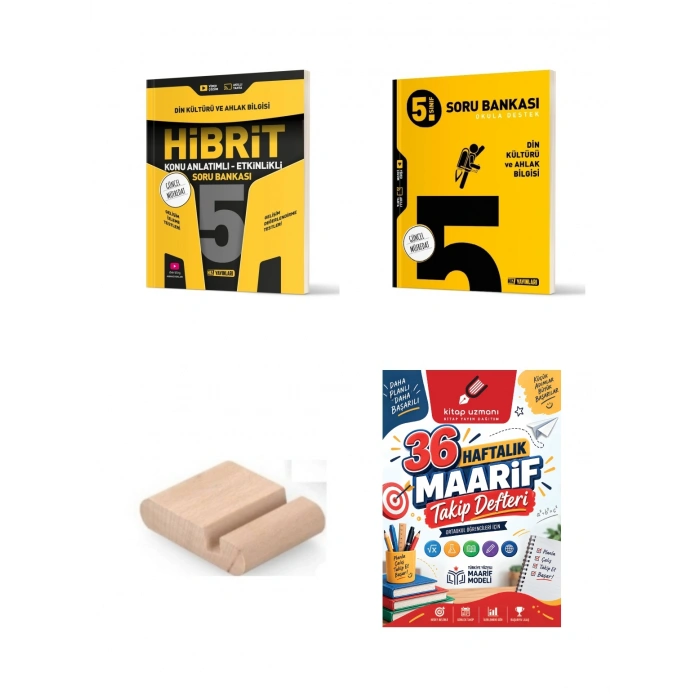 5.Sınıf Din Hibrit-Din Soru Bankası+Çözüm Ayracı+Telefon Tutucu