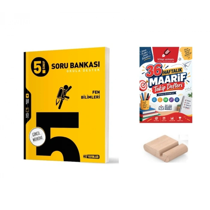 5.Sınıf Sosyal Bilgiler Soru Bankası+Çözüm Ayracı+Telefon Tutucu