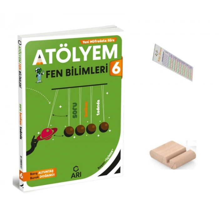 6.Sınıf Fen Bilgisi Atölyem 2027 Maarif Model +Telefon Tutucu +Çözüm Ayracı