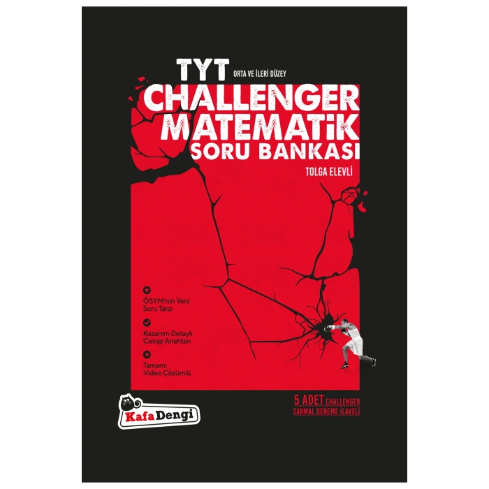 TYT Challenger Matematik Soru Bankası Orta - İleri Düzey (Tümü Video Çözümlü)
