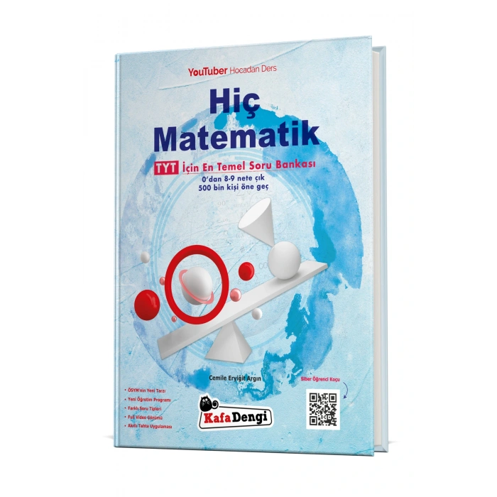 TYT Hiç Matematik Soru Bankası (Kolay Matematik) (Tümü Video Çözümlü)