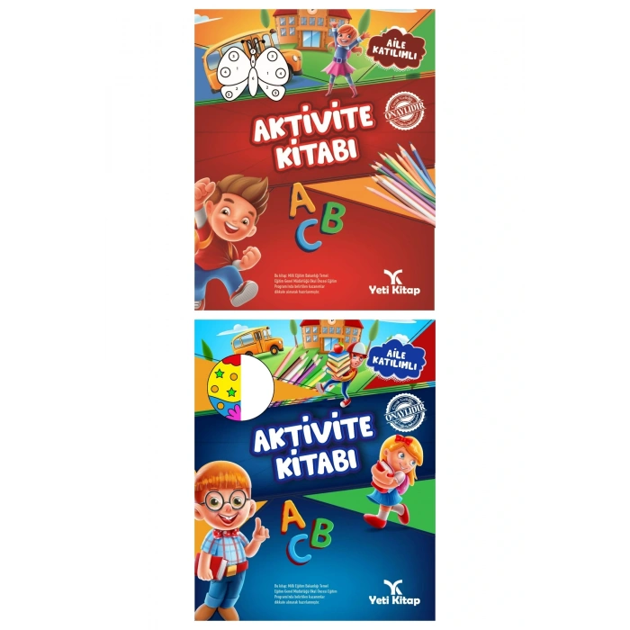 4 -6 Yaş Aktivite kitabı 1-2 / Aile Katılımlı