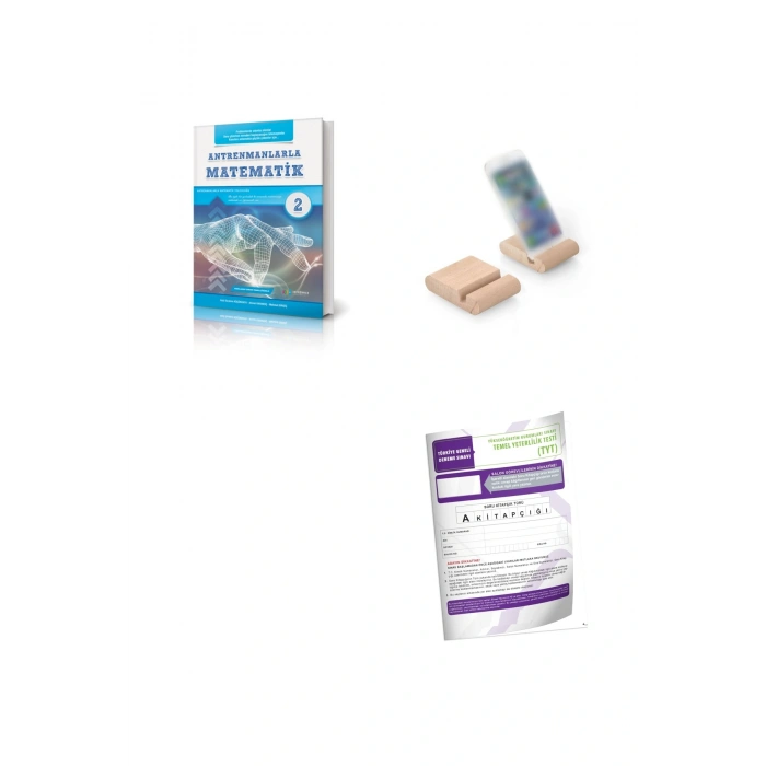 Antrenmanlarla Matematik 4 + Türkiye Geneli Deneme + Telefon Tutucu..!