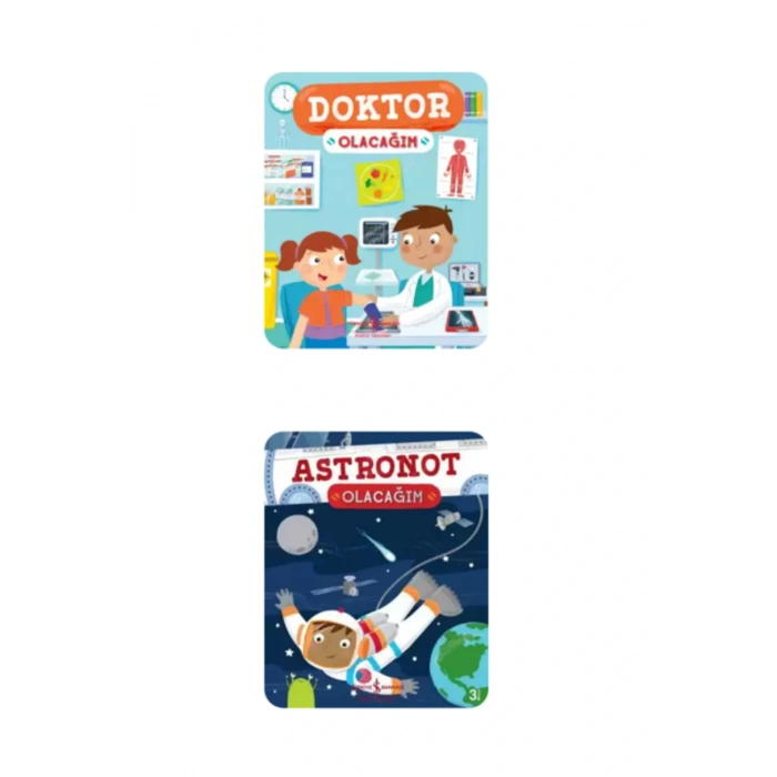 8-13 Yaş Meslekler ve Gerekleri/ Olacağım Serisi STEM 6 Kitap + Okuma Takip Ayracı.!