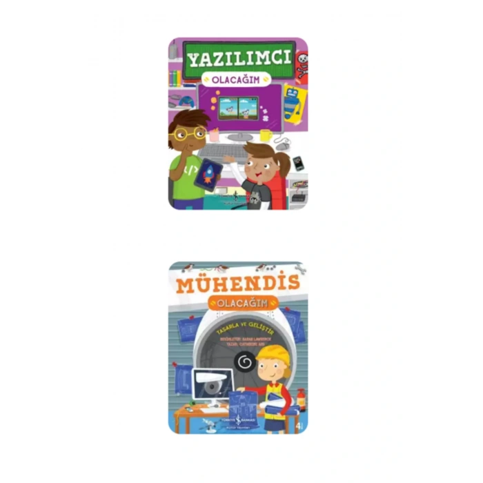 8-13 Yaş Meslekler ve Gerekleri/ Olacağım Serisi STEM 6 Kitap + Okuma Takip Ayracı.!