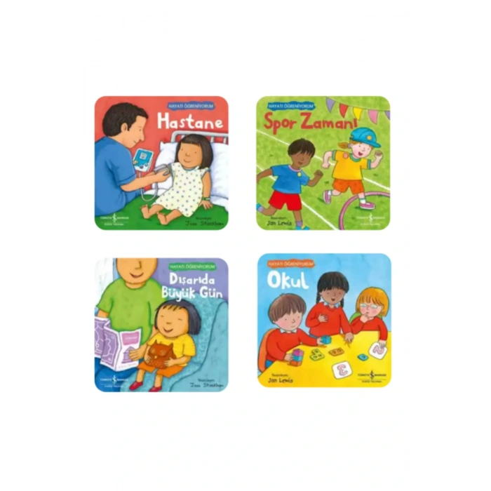 2-4 Yaş Hayatı Öğreniyorum - İlk Deneyim Serisi 10 Kitap +Okuma Takip Ayracı..!