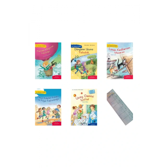1. Sınıf İlk Okuma Kitaplarım /6-7 Yaş / 5 Kitap +Okuma Takip Ayracı
