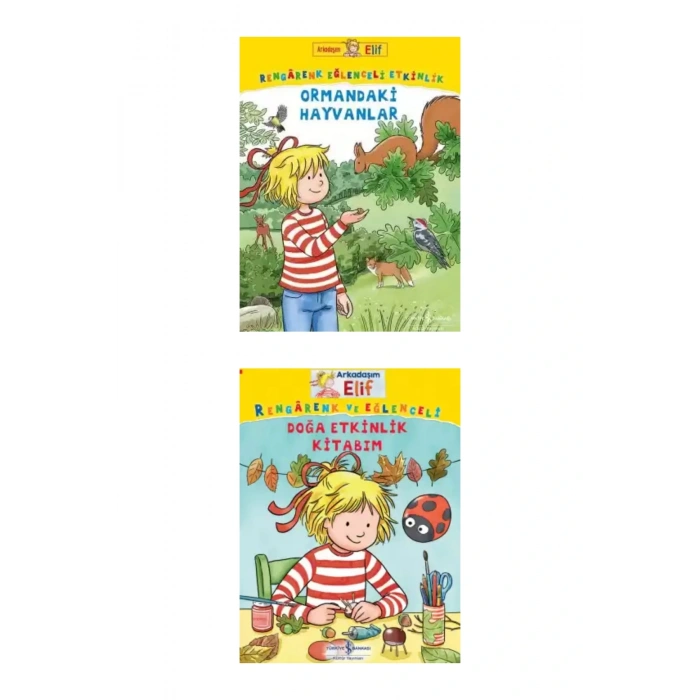 Elif İle Okul Öncesi Etkinlik Serisi - 10 Kitap / 4-6 Yaş / Anaokulu Ev Çalışmaları