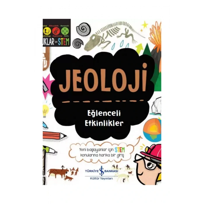 7-12 Yaş STEM Eğlenceli Etkinlikler Robotik / Jeoloji / Meteoroloji /3 Kitap + Okuma Takip Ayracı.!