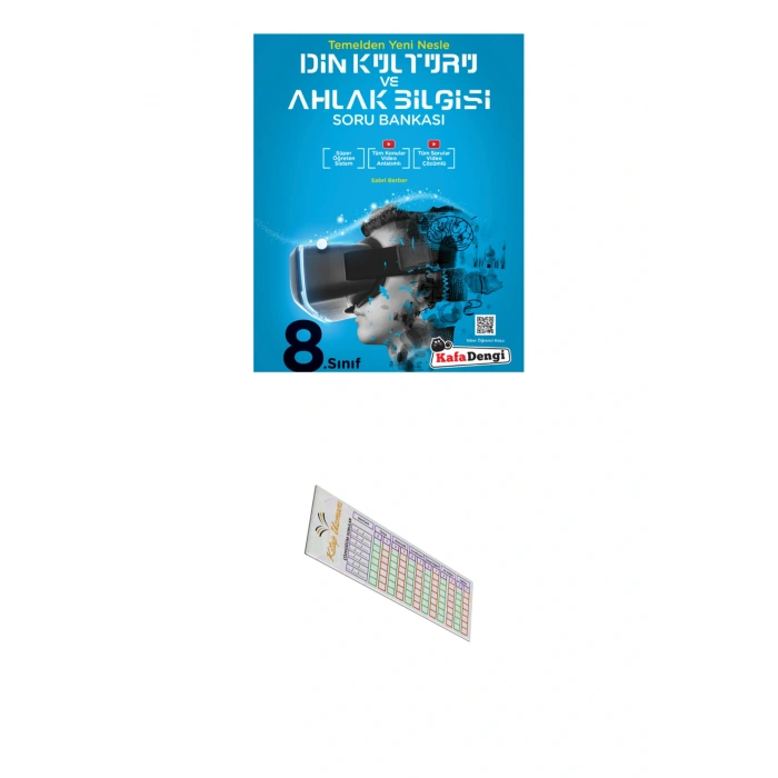 8.Sınıf Din Kültürü ve Ahlak Bilgisi Soru Bankası (Tümü Video Çözümlü) + Soru Çözüm Ayracı