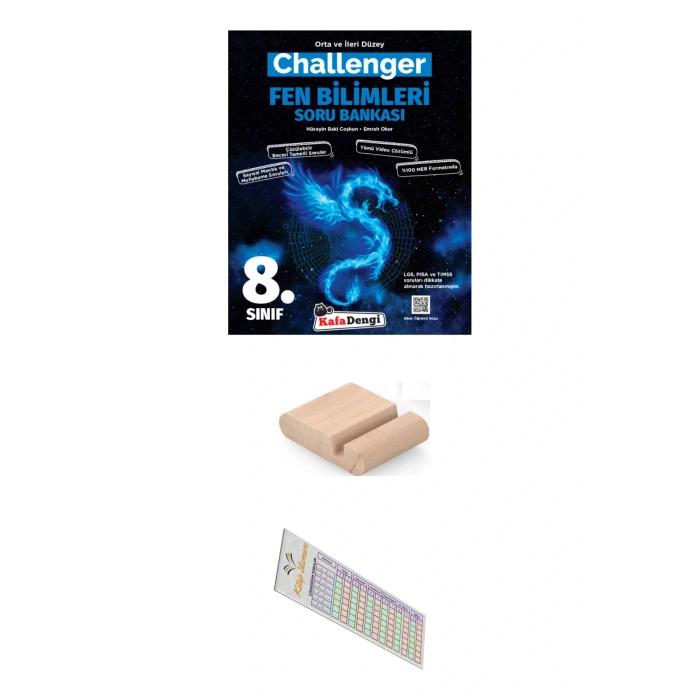 8.Sınıf Fen Bilimleri Soru Bankası LGS 2026 + Telefon Tutucu