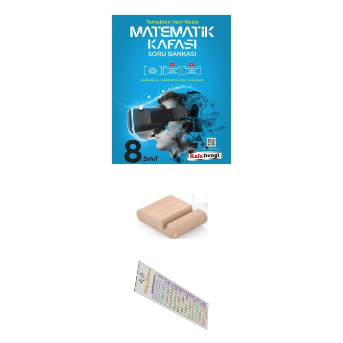 8.Sınıf Matematik Kafası Soru Bankası LGS 2026 + Telefon Tutucu