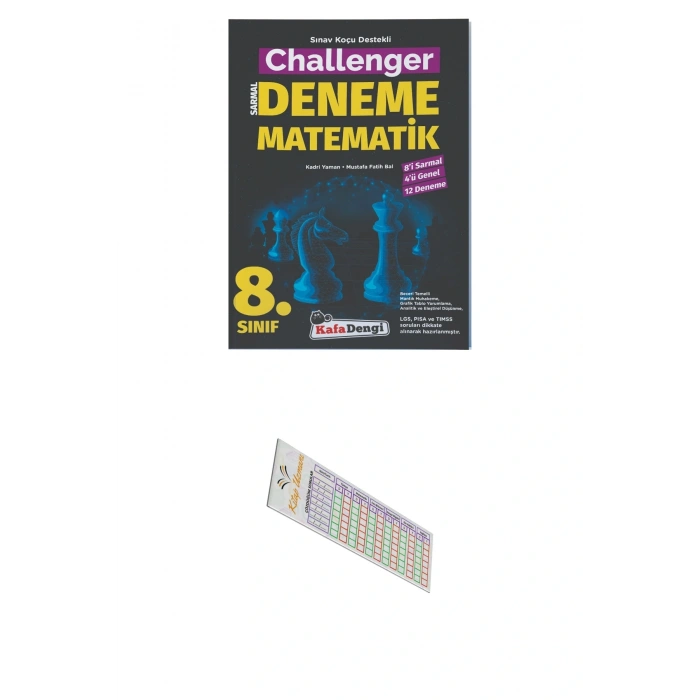 8.Sınıf Matematik Branş Denemesi (12li) (Video Çözümlü) + Soru Çözüm Ayracı