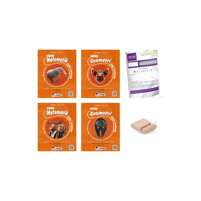 KAFADENGİ TYT-AYT Matematik+Geometri Süper Öğreten Soru Bankası +TYT Deneme