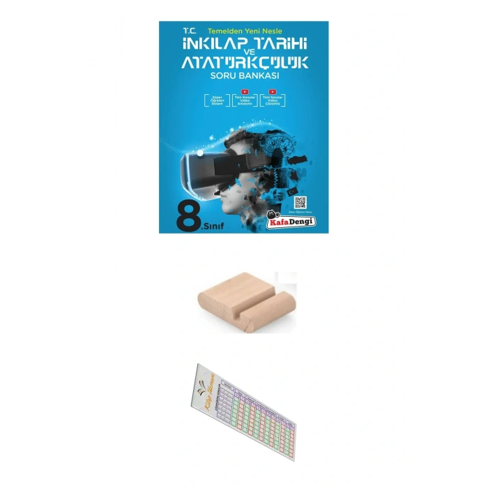 8.Sınıf İnkılap Tarihi ve Atatürkçülük Soru Bankası + Soru Çözüm Ayracı
