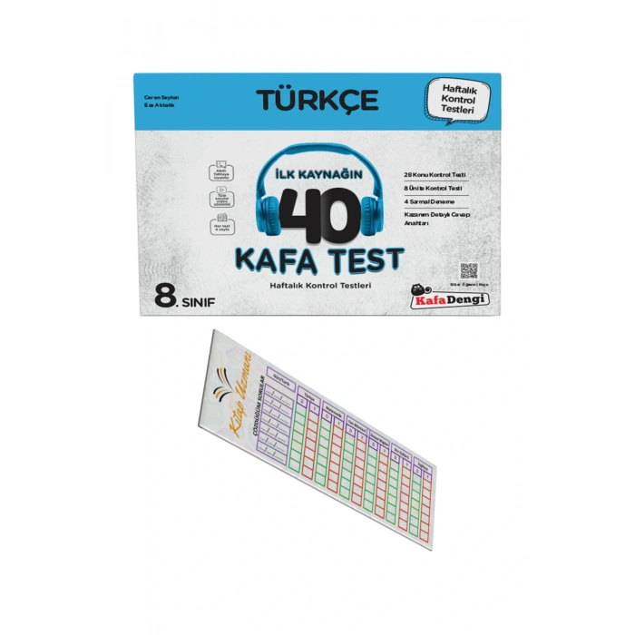 8. Sınıf Türkçe Kafa Test( Haftalık Kontrol Testleri ) + Soru Çözüm Ayracı