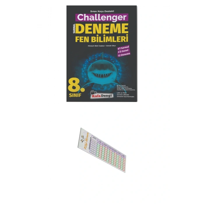 8.Sınıf Fen Bilimleri Branş Denemesi (12li) (Video Çözümlü)+ Soru Çözüm Ayracı