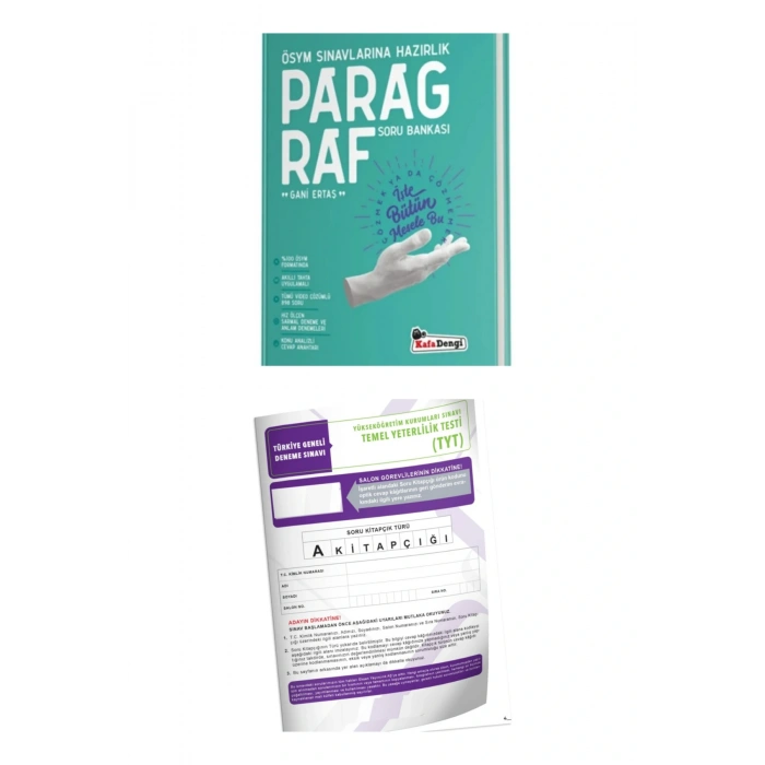 KAFADENGİ Kafa Dengi Paragraf Soru Bankası (Tümü Video Çözümlü) + TYT Deneme..!