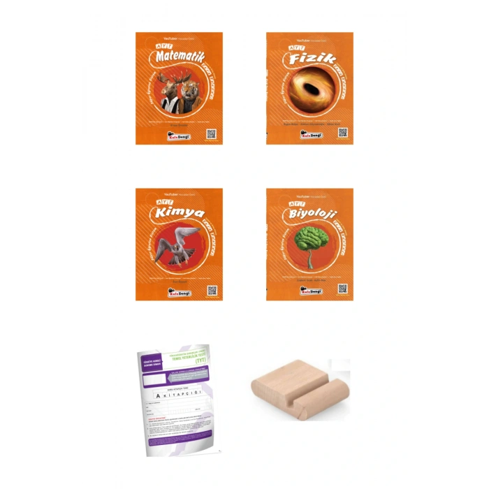 KAFADENGİ AYT Süper Öğreten SAYISAL Soru Bankası Matematik+Fizik+Kimya+Biyoloji+TYT Deneme