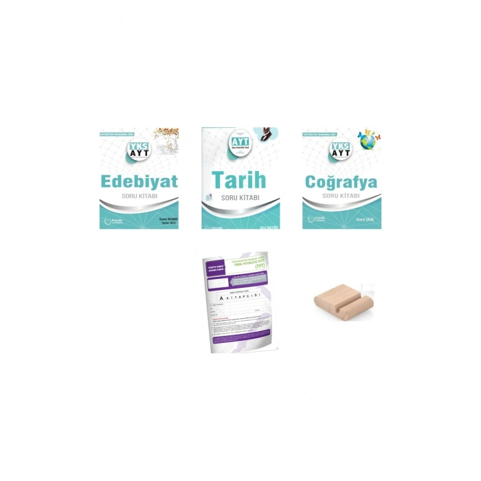 PALME AYT EŞİT AĞIRLIK Soru Bankası (Edebiyat +Tarih+Coğrafya)+TYT Deneme+ Telefon Standı