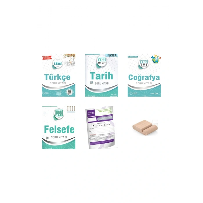 PALME TYT EŞİT AĞIRLIK Soru Bankası (Türkçe + Tarih+Coğrafya+Felsefe)+TYT Deneme + Telefon Standı