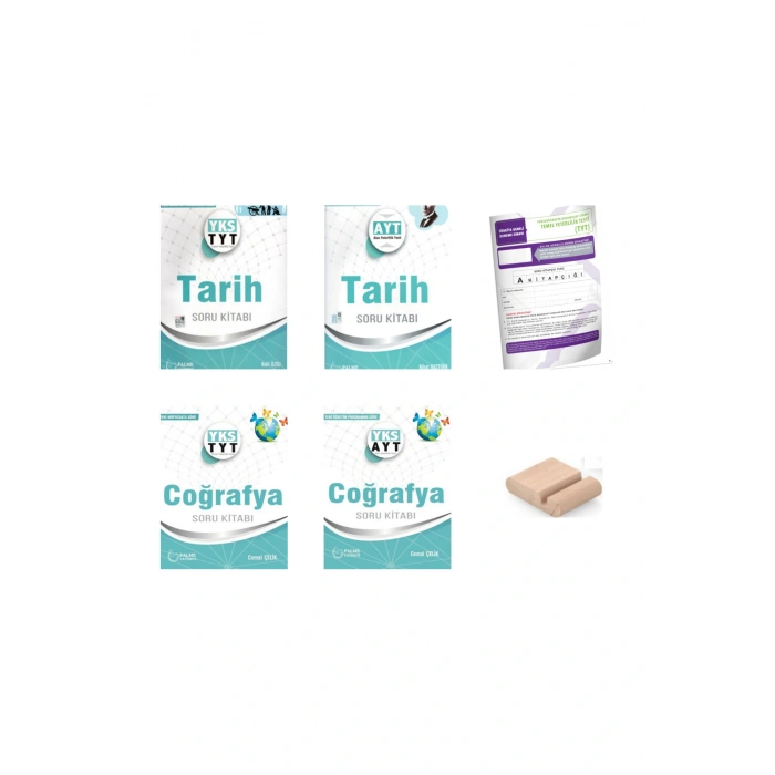 PALME TYT-AYT EŞİT AĞIRL Soru Bankası Tarih Coğrafya + TYT Deneme+ Telefon Standı