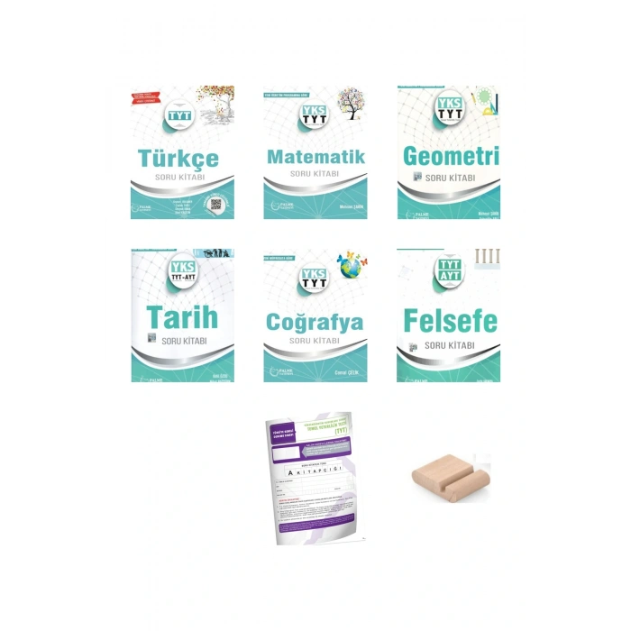 PALME TYT EŞİT AĞIRLIK Soru Bankası (Türkçe + Matematik+Geometri+Tarih+Coğrafya+Felsefe)+TYT Deneme