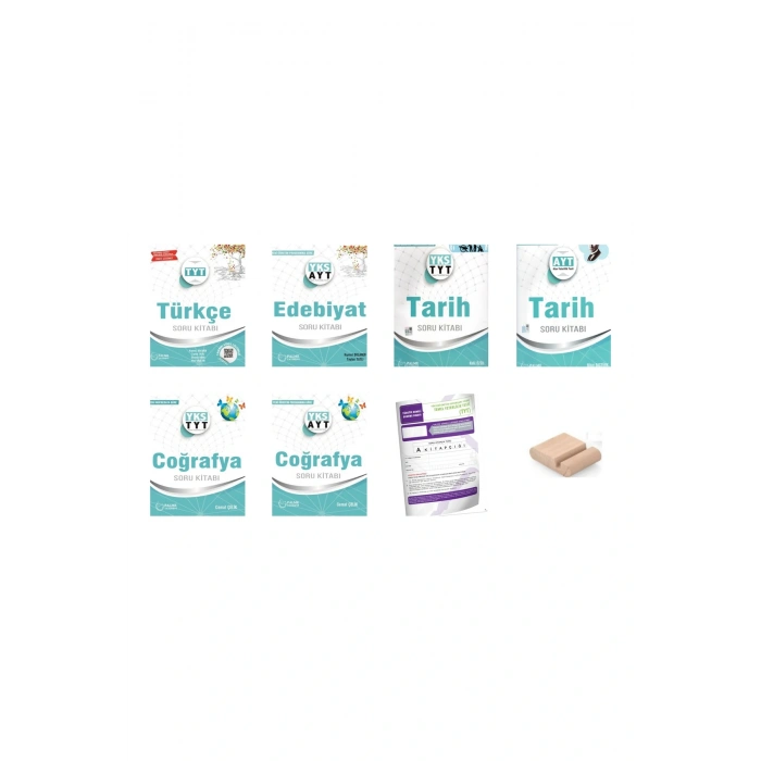 PALME TYT-AYT EŞİT AĞIRL Soru Bankası Türkçe Edebiyat Tarih Coğrafya + TYT Deneme+ Telefon Standı