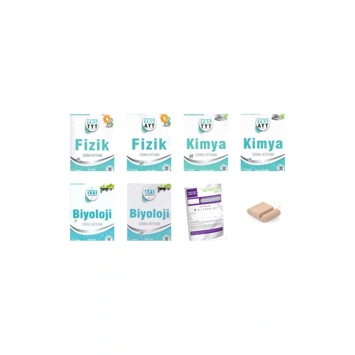 PALME TYT-AYT SAYISAL Soru Bankası ( Fizik + Kimya + Biyoloji) + TYT Deneme + Telefon Standı