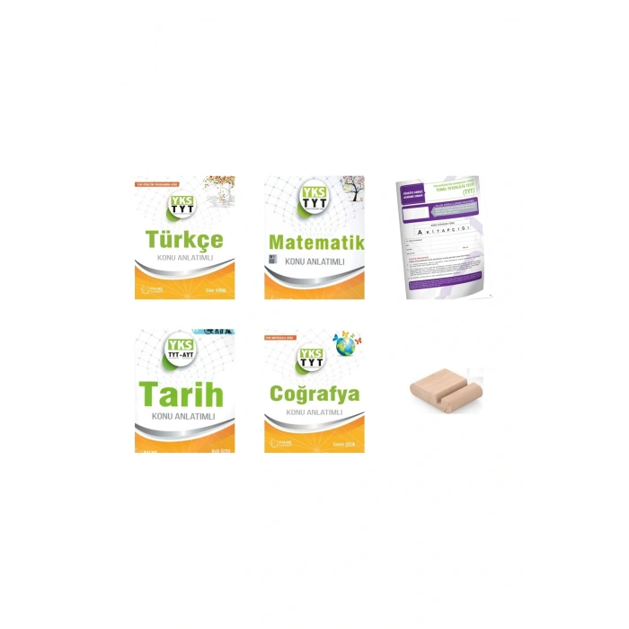 PALME TYT EŞİT AĞIRLIK Konu Anlatım Seti(Türkçe + Matematik+Tarih+Coğrafya)+TYT Deneme+Tlf. Stand