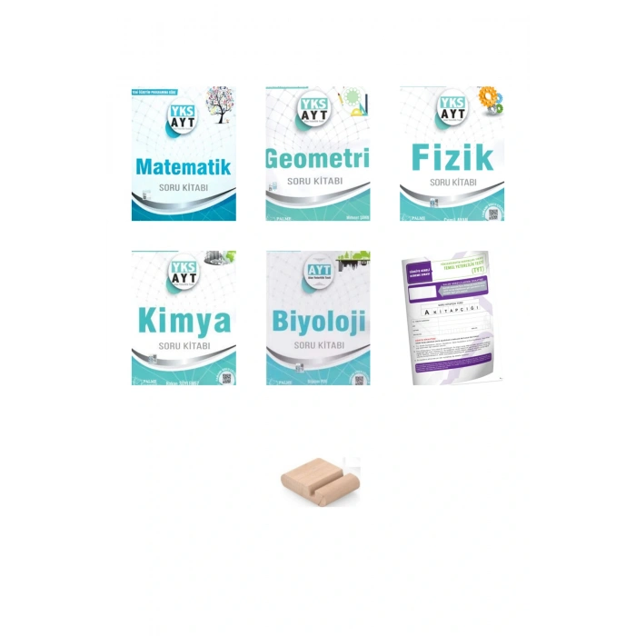 PALME AYT SAYISAL Soru Bankası ( Matematik + Geometri+ Fizik + Kimya + Biyoloji)+TYT Deneme