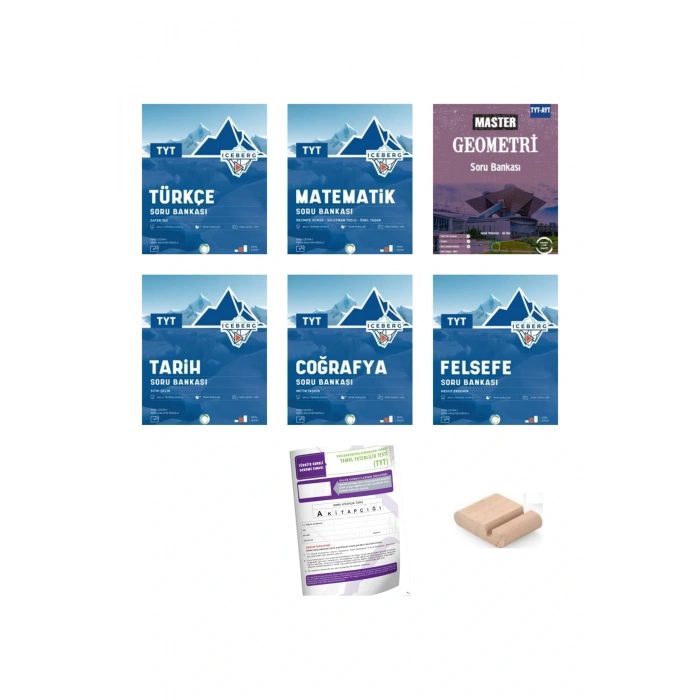 Okyanus TYT İcebeg Aysberg Türkçe + Matematik + Geometri + Tarih + Coğrafya + Felsefe Soru Bankası