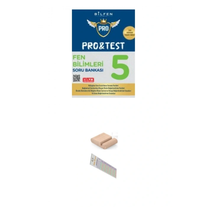 5. sınıf PROTEST Fen Bilimleri Soru Bankası-Maarif Modeli YENİ MÜFREDAT/+Telefon Tutucu+Çözüm Ayracı