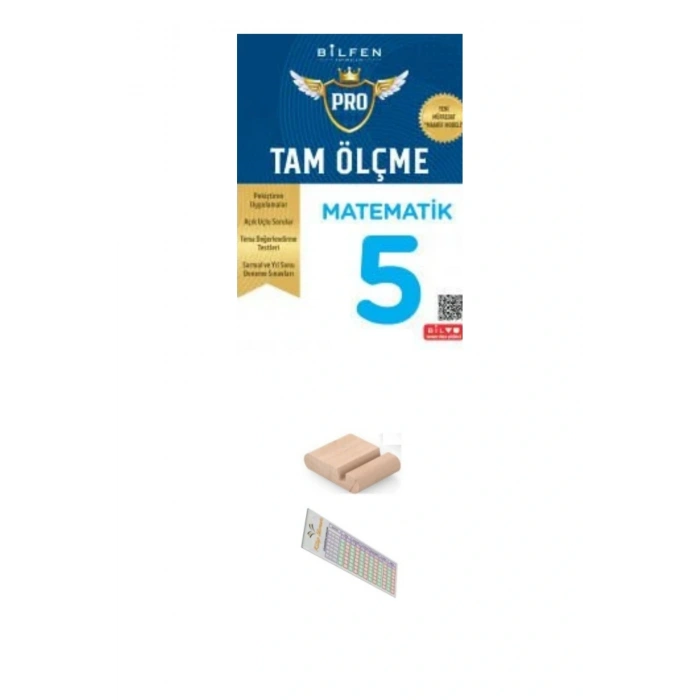 5. sınıf Tam Ölçme Matematik-/Maarif Modeli YENİ MÜFREDAT/+Telefon Tutucu+Çözüm Ayracı
