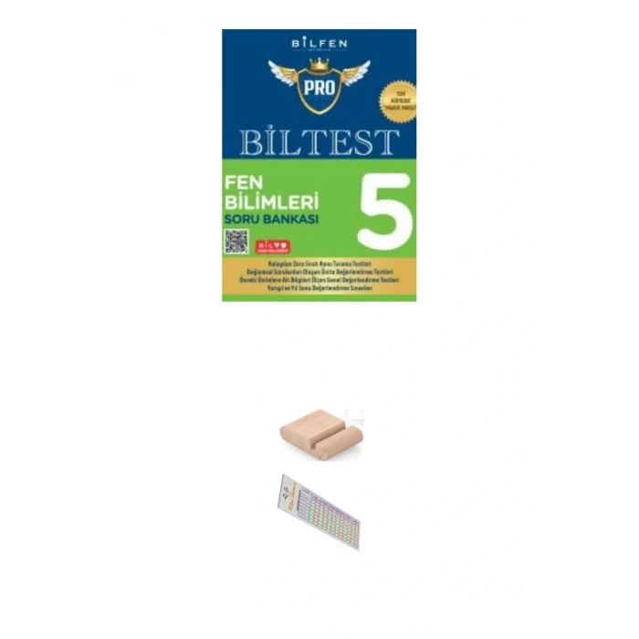 5. sınıf BİLTEST Fen Bilimleri Soru Bankası-Maarif Modeli YENİ MÜFREDAT/+Telefon Tutucu+Çözüm Ayracı
