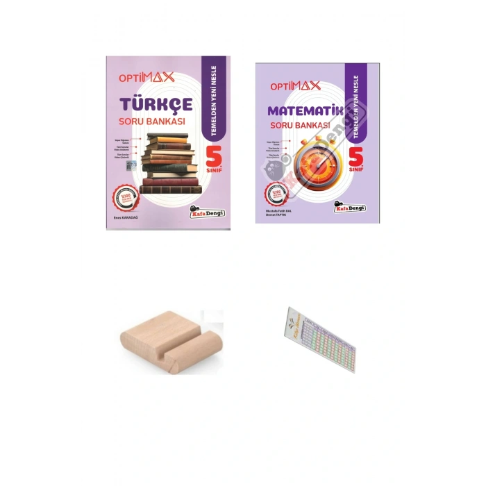 5. Sınıf Türkçe+Matematik Soru Bankası-2026 Maarif Müfredatı-Telefon Tutucu