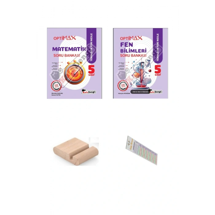 5. Sınıf Matematik+Fen Soru Bankası -2026 Maarif Müfredatı-Telefon Tutucu