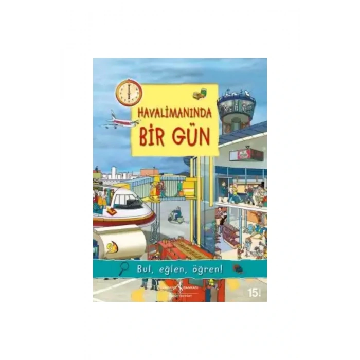 6 - 9 YaşBir Gün Serisi Bul Eğlen Öğren!- Bulmaca Etkinlikli + 4 Kitap + Tablet Standı